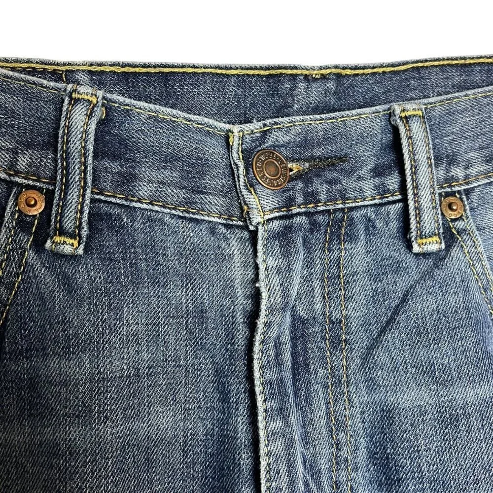 Levi's Men's 33x30 505‎ Original Fit Jeans Classic Straight Leg Blue 100% Cotton